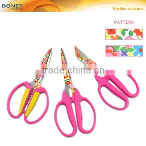 SGA0014/5/6 3 Different Kinds Garden Flowers Scissors thumbnail-1