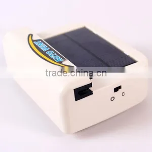 1W Rechargeable Solar Power Auto Vent Car Fan thumbnail-2