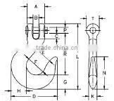 ATLI 331-A US Type Clevis Grab Hook thumbnail-2
