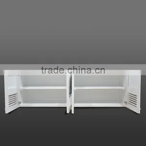 Cabinet Kitchen Set Hanging White Painted Colour Mahogany Wood Furniture thumbnail-4