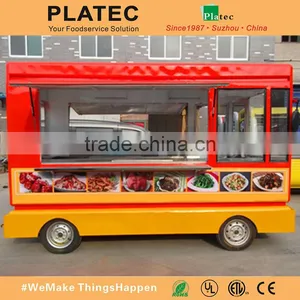 Pop Cross Streets for Selling Breakfast ,fast Food and Others ,mobile Food Bus thumbnail-1