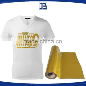 Jiabao Wholesale 8 Colors Glitter Heat Transfer Film for T-shirt thumbnail-1