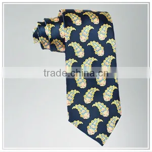 Customize Design Top Quality Digital Printed Silk Tie thumbnail-1