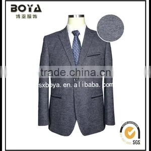 2015 Hot Sale Mens Blazer With Two Placket Resin Buttons thumbnail-1
