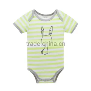 Wholesale 2017 New Style Newborn Baby Clothes 3pcs Soft Cotton Baby Rompers For Summer+Winter thumbnail-4