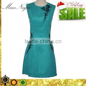 Maxnegio Women's Dresses Lace Embroidered Stocks Clothes Semi Formal Casual Dresse thumbnail-3