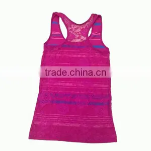 Ladies Lace Top Seamless Top thumbnail-1
