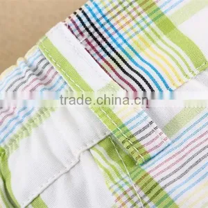 Brand Mom and Bab Newest Fashion Summer Lattic Baby Cotton Shorts From China Facotry Directly thumbnail-3