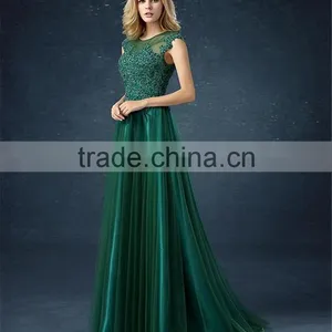 Sexy See Through Lace Corchet Trim Beaded Bridesmaid Dress Sleeveless Halter Wedding Dress Prom Dress thumbnail-4