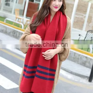 New Model 2017 Spring Boy and Girl Neckchief Knitted UK Wind Joint Style 40*190cm Unisex Fashional Scarf thumbnail-6
