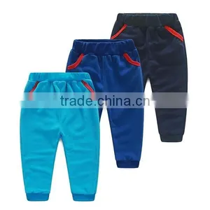 HOTSALE FASHION KIDS CLOTH BOYS COTTON HAREM PANTS WITH STRING POCKETS thumbnail-1