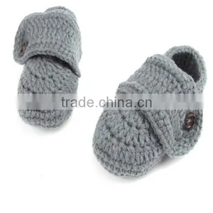 Handmade Baby Shoes Infant Knit Baby Shoes Crochet Baby Shoes thumbnail-2