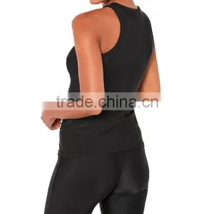 Wholsale Women's Activewear Gym Sports Vest Running Gym Jogging Active Workout Yoga Sets thumbnail-2