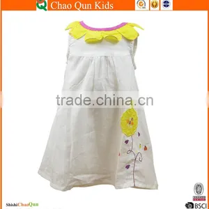New Fashion Children Print Cotton Frocks in Wholesale thumbnail-1