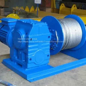 JM Model Electric Slow Speed 20000lbs Winch for Crane thumbnail-4