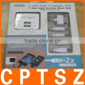 2USB Wall Charger Pro for Ipad,ipad2,New Ipad,iphone,ipod&USB Powered Devices thumbnail-1