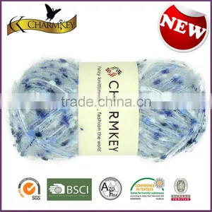Charmkey Fashion Mohair Yarn Type Acrylic Mohair Like Yarn Polyester Blend Yarn for Women Sweaters thumbnail-1