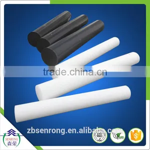 White Plastic PTFE Rod thumbnail-1