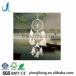 Handmade Dream Catcher Home Wedding Decorations Feather Crafts Pendant Gift thumbnail-1