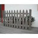 Picket Fence Wood Plastic Composite Fence / External Wall Decoration Panel thumbnail-1