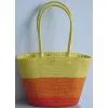 Wheat Straw Tote Bag,straw Shopping Basket thumbnail-1