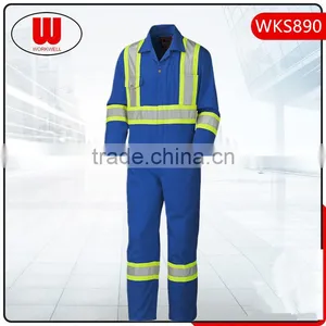 High Visibility Security Men's Coverall thumbnail-1