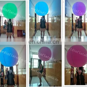 2013 Hot-Selling Inflatable Advertising Backpack Balloon With LED Light thumbnail-1