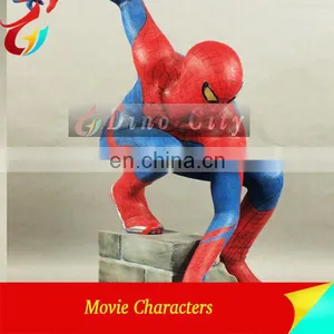 Hot Sale Resin Spiderman Statue for Exhibition thumbnail-6