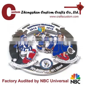 Top Sell Factory Price Newest Product 2016 Custom Sports Souvenir Medal thumbnail-6