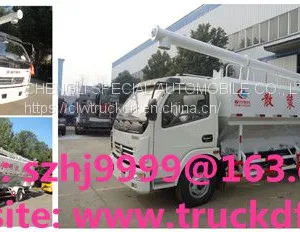 2018s Best Price 12m3 5tons Poultry Feed Transported Truck for Sale thumbnail-1