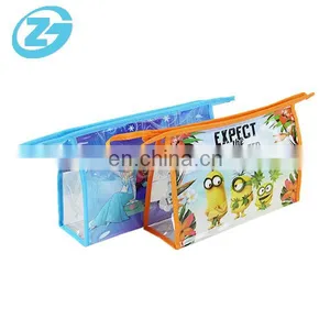 Plastic Waterproof Cosmetic Organizer Bag With Zipper thumbnail-4