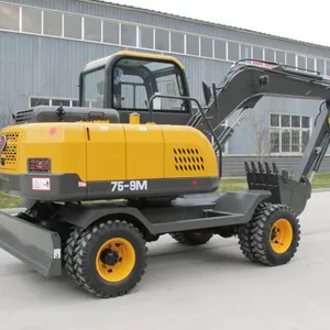 Mini Digging Machine Bobcat Mini Excavator Manufacture 1.6 Ton Crawler Small Digger thumbnail-2
