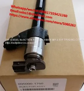 Diesel Fuel Common Rail Denso Injector 295050-1760 095000-1760 for MITSUBISHI 1465A439 for Sale thumbnail-1