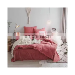 Decorative Warm Knitted Chenille Comforter Set Bedding thumbnail-1