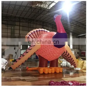 Factory Direct Sale Outdoor Giant PVC Inflatable Yellow Garfield Figure For Promotion thumbnail-6