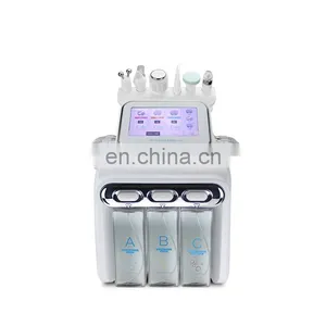 6 In 1 Hydra Aqua Dermabrasion Facial Peel Small Bubble Beauty Machine Deep Cleansing Skin Rejuvenation thumbnail-6