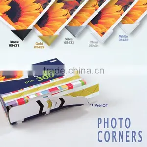 300 Photo Decoration Sticker Box Scrapbook DIY Craft Photo Corner thumbnail-2