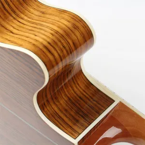 Oriental Cherry Acoustic Guitar W210 40 Inch Guitar Factory OEM Guitar With Wholesale Price thumbnail-4