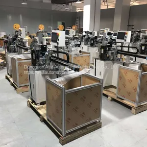 Fully Automatic Sewing Belt Cloth Threading Zipper Puller Machine, Automatic Zipper Puller Equipment, Fully Automatic Control thumbnail-4