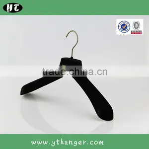 HA6997 Gold Stamping Logo for Hanger Velvet Plastic Coat Hanger Supplier's Choice thumbnail-4