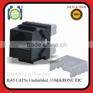 RJ45 CAT5E 8p8c Modular Jack Rj45 Keystone Jack for Patch Panel thumbnail-1