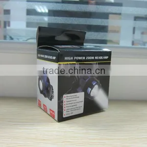 Multifunction Portable 3 x AAA Battery High Power Zoom Headlamp Led thumbnail-1