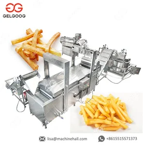 Frozen French Fries Machine Line  Automatic Potato French Fries Machine Production Line Potato Chips Manufacturing Machine thumbnail-1