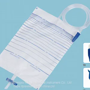 High Quality 2000ml Urine Bag Leg Bag Urine Meter thumbnail-2
