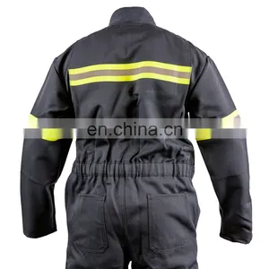 EN11612 D3 E3 Reusable Reflective Thermal Wool FR Protective Fire Retardant Clothing for Men Safety in Winter Working thumbnail-3