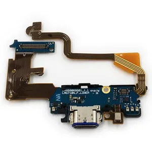 USB Charge Ports Flex Cable For LG G7 USA Version MIC Dock Audio Connector Cell Phone Spare Parts thumbnail-2