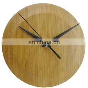 Wall Clocks Eco Friendly New Design Modern Living Room Study Creative Bamboo Wall Clock thumbnail-1