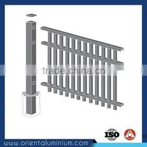 Fencing Round Post for Aluminum Fencing thumbnail-2