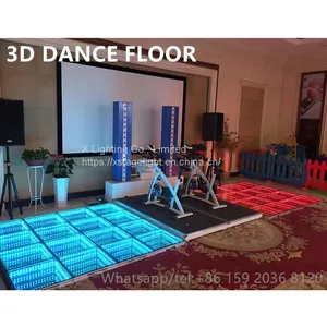 3D Led With Interative Dance Floor IP65 thumbnail-5