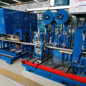 Low Carbon Steel Quick Change High Frequency Welded Cold Formed Tube Mill Pipe Mill Line thumbnail-2